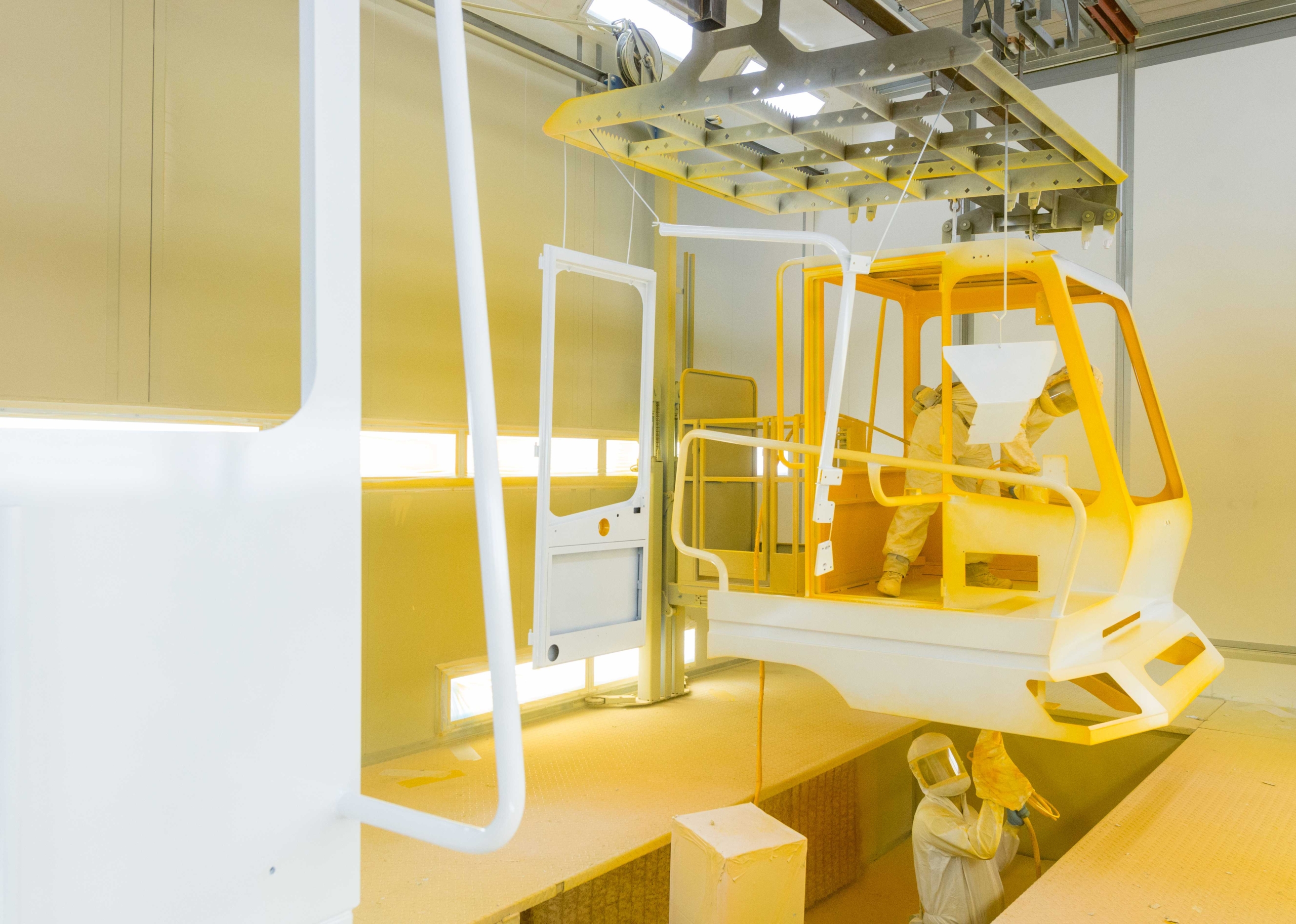 Cabine coating