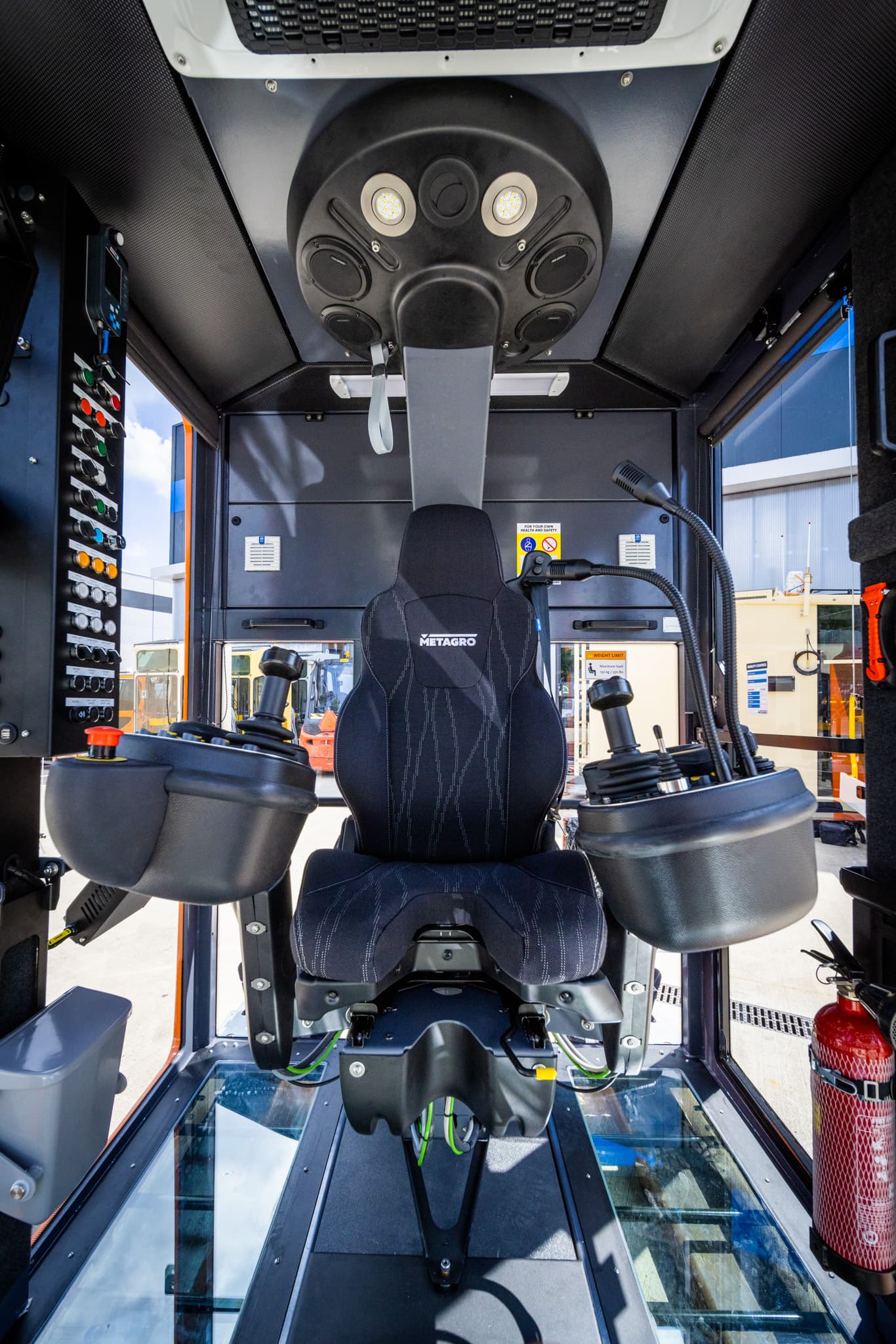 Crane operator seat - NG-H-Metagro