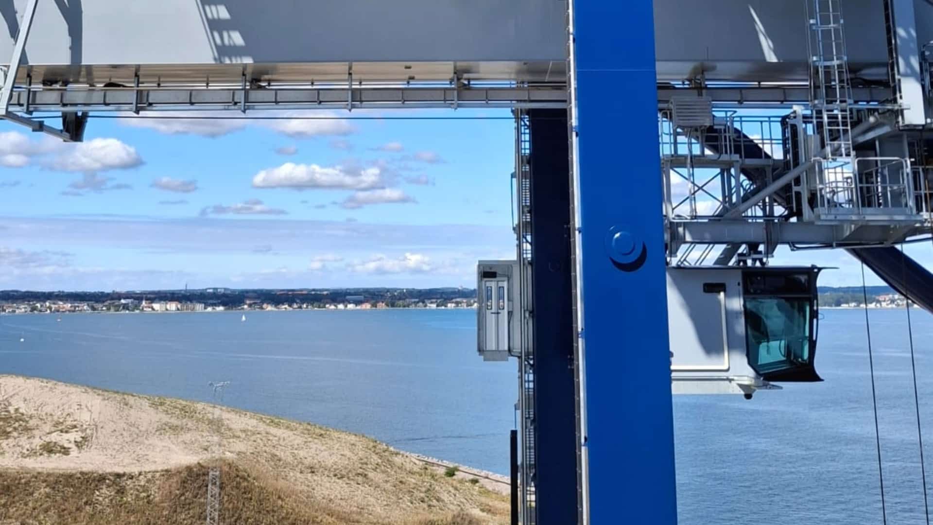 STS operator cabin in a STS Crane