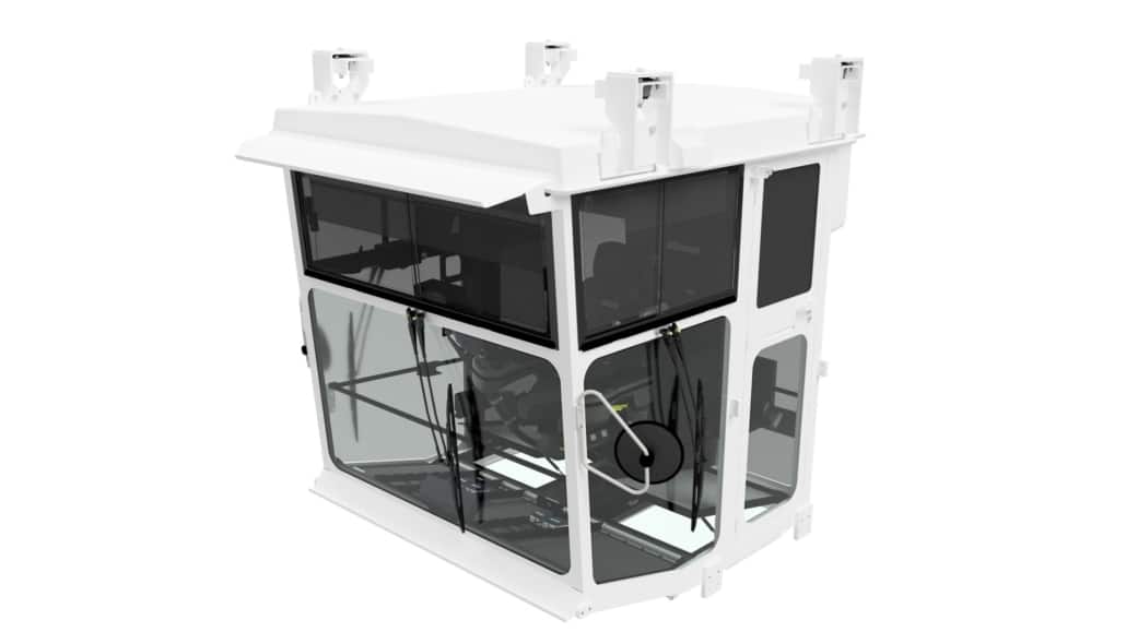 RTG operator cabin