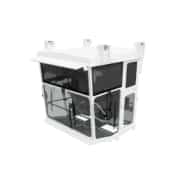 Rubber Tiered Gantry (RTG) crane cabin