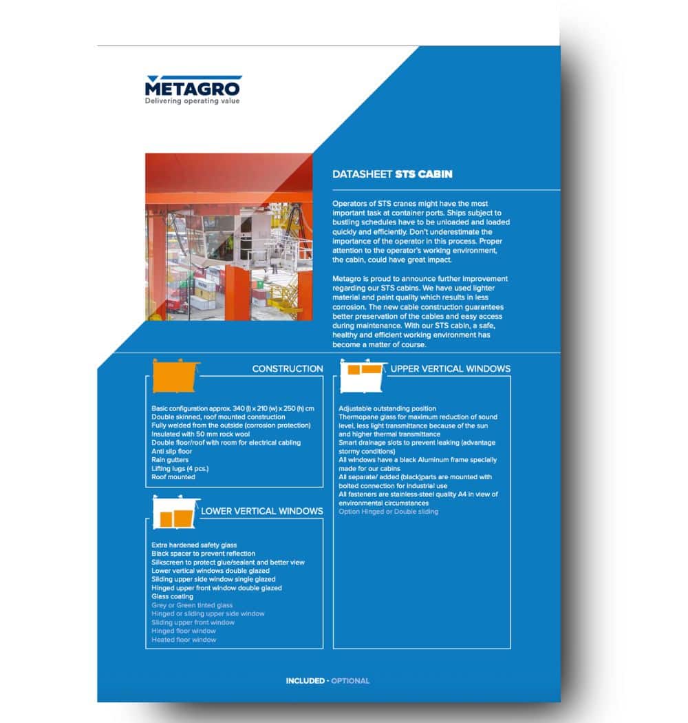STS Cabin datasheet
